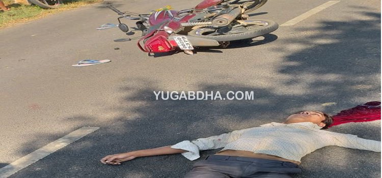 ଟ୍ରକ୍ ଧକ୍କାରେ ବାଇକ୍ ଆରୋହୀଙ୍କ ମୃତ୍ୟୁ