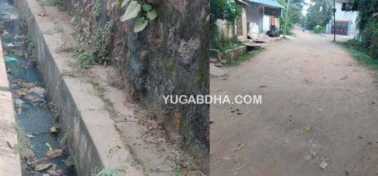 ୧୦ ବର୍ଷ ହେଲା ପଡିନି ପିଚୁ, ରାସ୍ତା ଖୋଳି ତାଡି ସ୍ୱେରେଜ ବିଭାଗ ଫେରାର