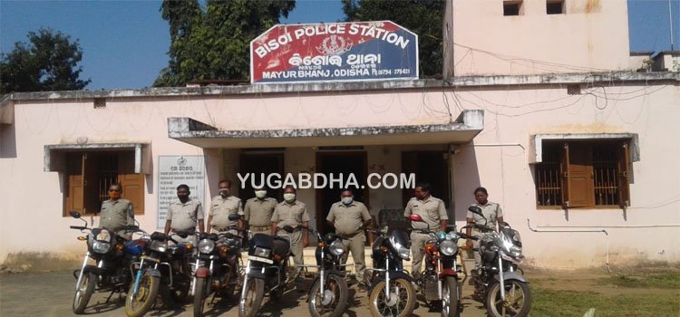 ଆଠଟି ଚୋରା ବାଇକ ଉଦ୍ଧାର,ବାଇକ ଚୋରି ମାଷ୍ଟର ମାଇଣ୍ଡକୁ ଗିରଫ କଲା ପୋଲିସ