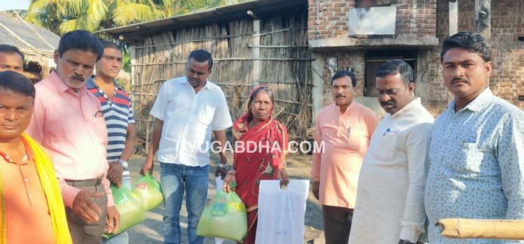 ଦୁଡୁଗାଁ ଅଗ୍ନି ବିପନ୍ନଙ୍କୁ ବିଜେପି ପକ୍ଷରୁ ସହାୟତା 