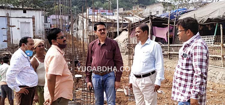 ମାର୍କେଟ କମ୍ପେ୍ଳକ୍ସ ନିର୍ମାଣ କାର୍ଯର ସମୀକ୍ଷା କଲେ ଅଧିକ୍ଷଣ ଯନ୍ତ୍ରୀ