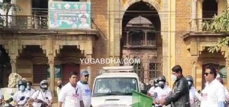 ଗଜପତିରେ ହେଲମେଟ ବ୍ୟବହାରର ସଚେତନତା ପାଇଁ ବାଇକ ର‌୍ୟାଲି