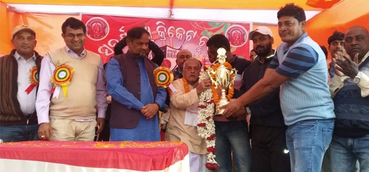 ସୁବଣ୍ଣମୁଖୀ କ୍ରିକେଟ ତୁର୍ଣ୍ଣମେଣ୍ଟ ଉଦଯାପିତ,କେସିଏ ଧାମନଗର ବିଜୟ