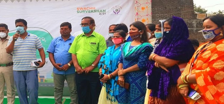ପୌରାଞ୍ଚଳ ୪ଟି ୱାର୍ଡ଼ରେ ସ୍ୱଚ୍ଛ ସର୍ବେକ୍ଷଣ ଅଭିଯାନ