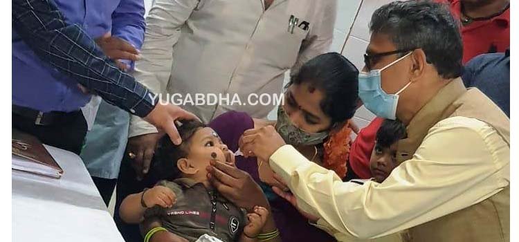 ଗଜପତିରେ ପଲସ୍ ପୋଲିଓ ଟୀକାକରଣ କାର୍ଯ୍ୟକ୍ରମର ଉଦ୍‌ଘାଟନ