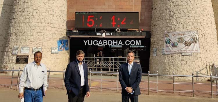 ରେଳ ଭୂମି ବିକାଶ ପ୍ରାଧିକରଣର ଉପାଧ୍ୟକ୍ଷଙ୍କ କଟକ ରେଳଷ୍ଟେଶନ ନିରୀକ୍ଷଣ