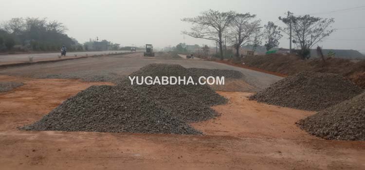 ଗୋଦଡା ହାଣେ ଯେତେ ମାଡେ ସେତେ;ରାଜପଥ ନିର୍ମାଣ ପାଇଁ ନିଶ୍ଚିହ୍ନ ହୋଇଗଲା ଜଳନିଷ୍କାସନ ପଥ