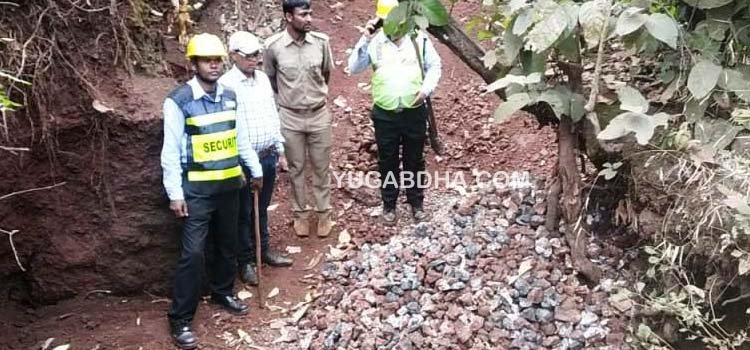 ଲକ୍ଷାଧିକ ଟଙ୍କାର ମାଙ୍ଗାନିଜ୍ ଜବତ କଲା ବନବିଭାଗ