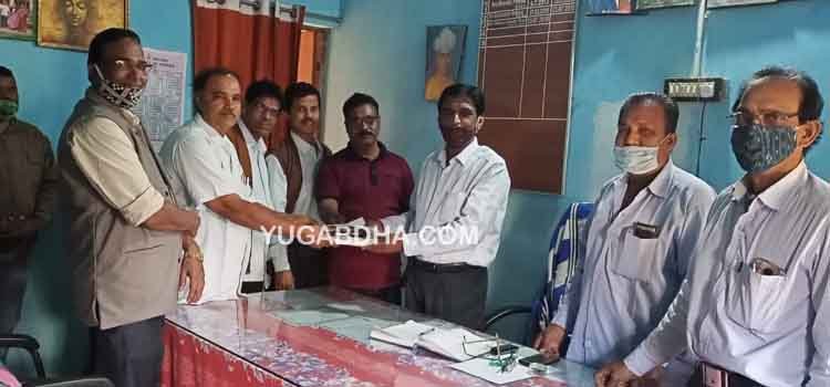 ବିଇଓ ଙ୍କୁ ପ୍ରାଥମିକ ଶିକ୍ଷକ ସଂଘର ଦାବିପତ୍ର