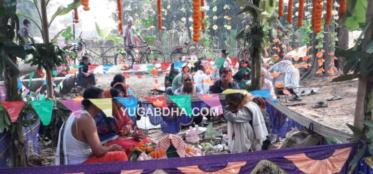 ଲକ୍ଷ୍ମୀନାରାୟଣ ମନ୍ଦିର ପାଇଁ ଭୂମିପୂଜା