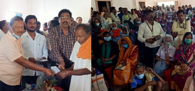 ୩୮୬ ଜଣ ହିତାଧିକାରୀଙ୍କୁ ଭତ୍ତା ବଣ୍ଟନ