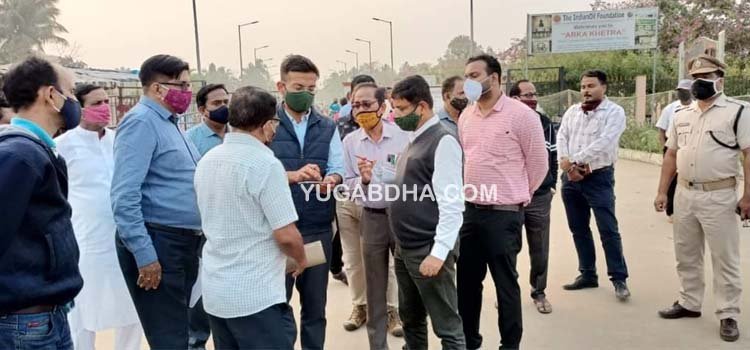 ସୂର୍ଯ୍ୟମନ୍ଦିର ପାଇଁ ଜିଲ୍ଲାପାଳ ଙ୍କ ଭିତ୍ତିଭୂମି ଅନୁଧ୍ୟାନ