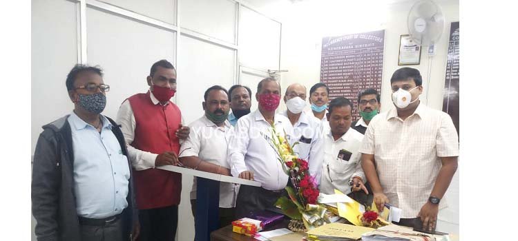 ବିପ୍ଳବୀ ଆନନ୍ଦ ଚନ୍ଦ୍ର ସ୍ମୃତି ଜେନା କମିଟି ପକ୍ଷରୁ ନୂତନ ଜିଲ୍ଲାପାଳଙ୍କୁ ସ୍ୱାଗତ