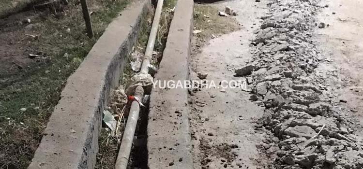ପାନୀୟଜଳ ପ୍ରକଳ୍ପ ପାଇଁ ପାଇପ ବିଛାଇବା ଆଳରେ ରାସ୍ତାଘାଟ ନଷ୍ଟ