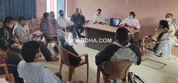 ପ୍ରଧାନମନ୍ତ୍ରୀ ଆବାସ ନିର୍ମାଣ କାର୍ଯ୍ୟର ସମୀକ୍ଷା କଲେ ବିଡିଓ