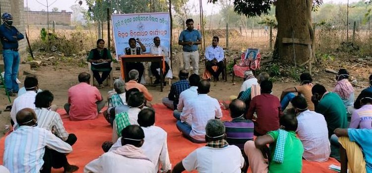 ବିହନ ବିଶୋଧନ ପ୍ରଦର୍ଶନୀରେ କୃଷି ବିଭାଗ ଯୁଗ୍ମ ନିର୍ଦ୍ଦେଶକ ।