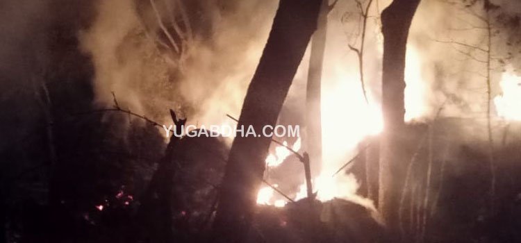 ନିଆଁ ଲାଗି ଜଳିଗଲା ୨୦ ଭରଣର ଧାନଗଦା