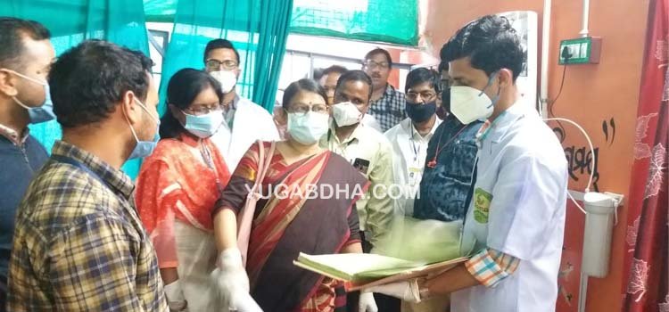 କେନ୍ଦ୍ରୀୟକାୟାକଳ୍ପ ଦଳ ର ସୋରଡା,ବଡଗଡ ମେଡିକାଲ ପରିଦର୍ଶନ