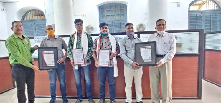 କୋରନା ଯୋଦ୍ଧାଙ୍କୁ ସମ୍ମାନିତ