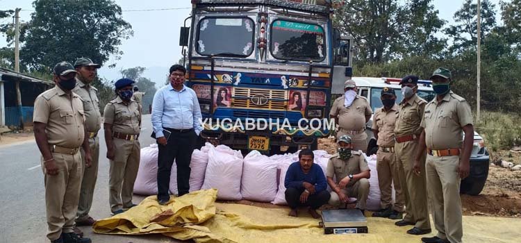 ମୋହନା ଥାନା ଜାଲରେ ପୁଣି ଅନ୍ତରାଜ୍ୟ ଗଞ୍ଜେଇ ମାଫିଆ