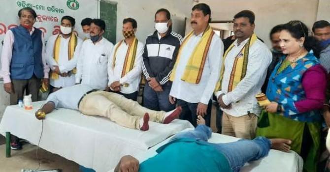 ନେତାଜୀ ଜୟନ୍ତୀ ଉପଲକ୍ଷେ ରକ୍ତଦାନ ଶିବିର