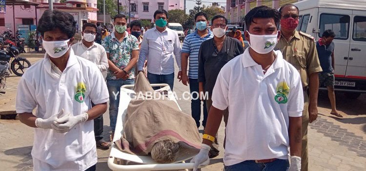 ଅଜଣା ବ୍ୟକ୍ତିଙ୍କ ମୃତଦେହ ଉଦ୍ଧାର