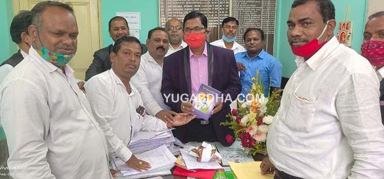 ନୂତନ ଉପ- ଜିଲ୍ଲାପାଳଙ୍କୁ ବିପ୍ଳବୀ ଆନନ୍ଦ ଚନ୍ଦ୍ର ଜେନା ସ୍ମୃତି କମିଟି ପକ୍ଷରୁ ସ୍ୱାଗତ