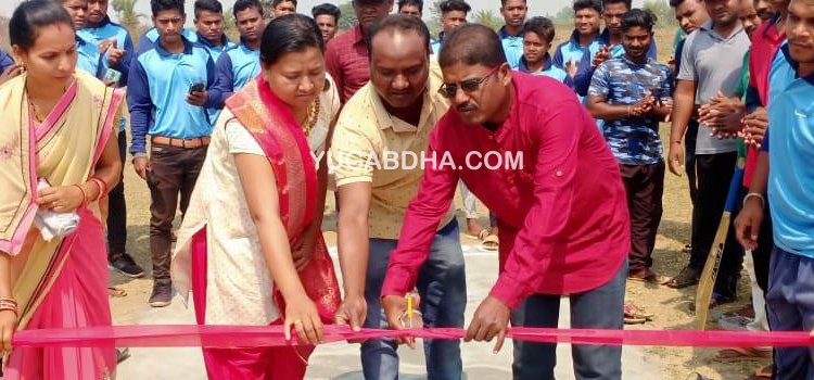 ଶ୍ରୀ ଶ୍ରୀ ମା ଦଣ୍ଡକାଳୀ କ୍ରିକେଟ ଟୁର୍ଣ୍ଣାମେଣ୍ଟ ଉଦଘାଟିତ;କେରାଣ୍ଡିତୋଳା ନାରାୟଣପୁର କୁ ହରାଇ ଗୋପିନାଥପୁର ଦଳ ବିଜୟୀ