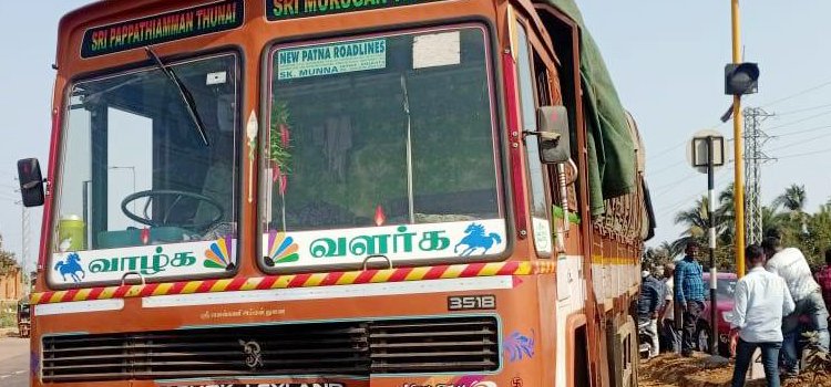 ଟ୍ରକ୍ ଧକ୍କାରେ ବାଇକ ଚାଳକ ମୃତ