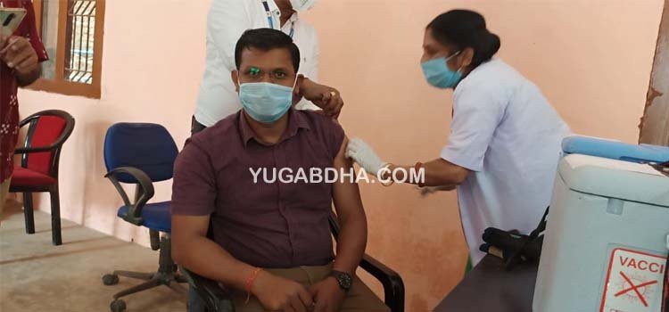 ବାଲିଗୁଡା ଠାରେ ତୃତୀୟ ପର୍ଯ୍ୟାୟ କୋଭିଡ ଟିକକରଣ 