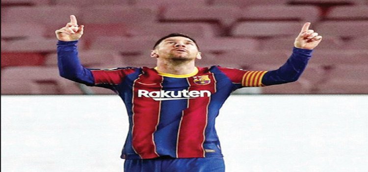 ବାର୍ସିଲୋନା ପାଇଁ ମେସିଙ୍କ ୬୫୦ ଗୋଲ୍‌