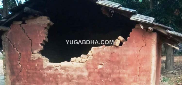 ଚମ୍ପୁଆ ରେଞ୍ଜ୍‌ରେ ଥମୁନି ହାତୀ ଉପଦ୍ରବ; ୨ ଘର ଭାଙ୍ଗିଲେ ହାତୀପଲ
