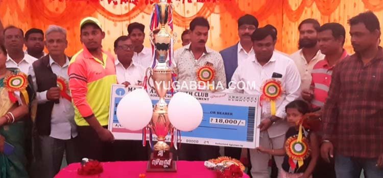 ପ୍ରଦୀପ ଖଣ୍ଡେଇ ମେମୋରିଆଲ କ୍ରିକେଟ; ଆମ୍ବଗଡିଆ ଚମ୍ପିୟାନ