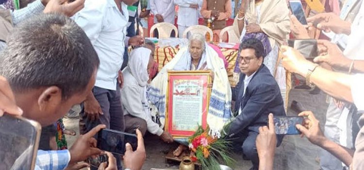 ବିଭିନ୍ନ ସଂଗଠନ ତରଫରୁ ପଦ୍ମଶ୍ରୀ ପୂର୍ଣ୍ଣମାସୀ ଜାନୀଙ୍କୁ ଭୀମଭୋଇ ସମ୍ମାନ ଓ ସମ୍ବର୍ଦ୍ଧନା