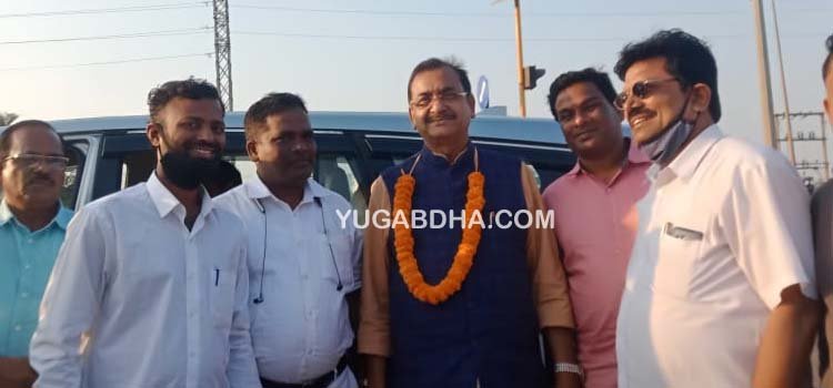 ବିଜେପି ରାଜ୍ୟସଭାପତିଙ୍କୁ ପାଲିଆଛତ୍ରପୁର ଛକ ଠାରେ ସମ୍ବର୍ଦ୍ଧନା