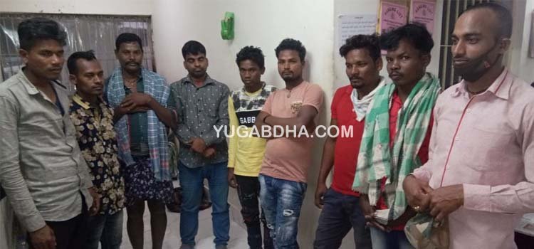ଜୁଆ ଅଡ୍ଡା ଉପରେ ଚଢ଼ାଉ ; ୯ ଗିରଫ