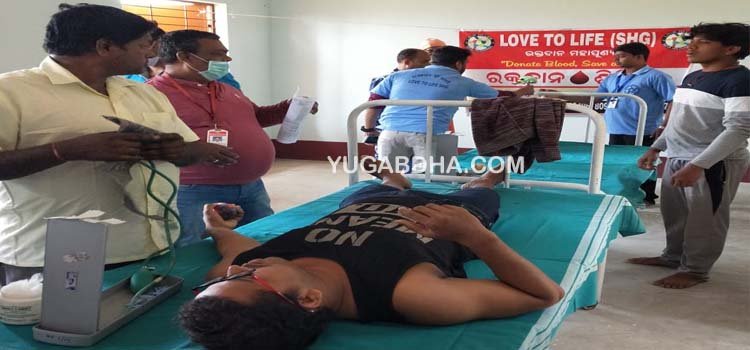 ଶିବାନନ୍ଦ ଆଶ୍ରମ ଠାରେ ରକ୍ତ ଦାନ ଶିବିର ଅନୁଷ୍ଠିତ