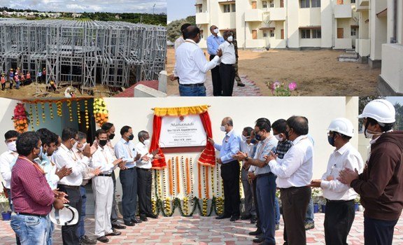ଆଇଓସିଏଲରେ ନୂଆ ପଦ୍ଧତିରେ ନିର୍ମିତ ଷ୍ଟିଲ କୋଠା ମହାନଦୀ ଉଦଘାଟିତ