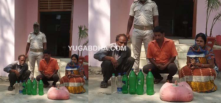 ଜିଲ୍ଲା ଅବକାରୀ ବିଭାଗର ଚଢାଉ ୫୦ଲିଟର ଚୋରାଦେଶୀମଦ ଜବତ