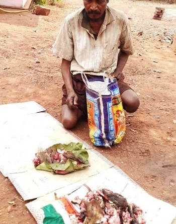 ବାର୍‌ହା ମାଂସ ସହ ଶିକାରୀ ଗିରଫ