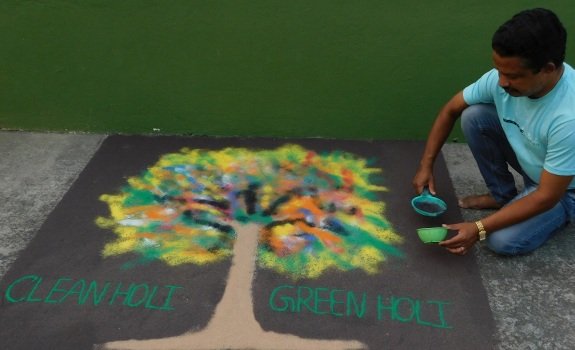 ରଙ୍ଗରେ ପରିବେଶ ସୁରକ୍ଷାର ବାର୍ତ୍ତା