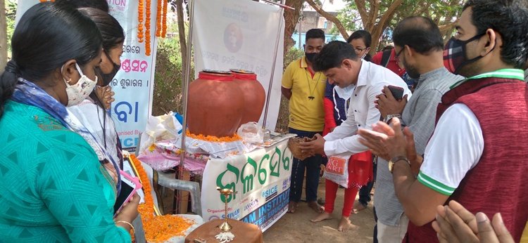 ଜଳସେବା ଉଦ୍‌ଘାଟନ