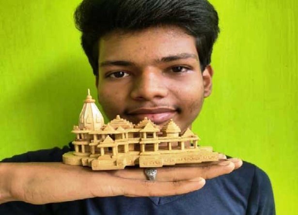 କ୍ଷୁଦ୍ରତ୍ତମ ରାମ ମନ୍ଦିର ନିର୍ମାଣ କଲେ ଦିିଲ୍ଲୀପ