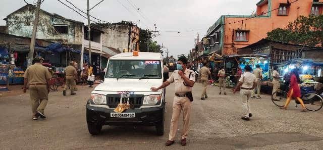 କୋଦଳା ପୋଲିସ ପକ୍ଷରୁ କରୋନା ସଚେତନ ରାଲି
