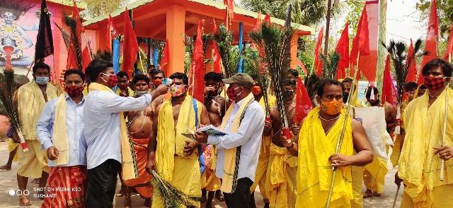 ବେଲଗୁଣ୍ଠା ୧୩ ଦିନିଆ ଦଣ୍ଡଯାତ୍ରା ଆରମ୍ଭ; ବିନା ସାଂସ୍କୃତିକ କାର୍ଯ୍ୟକ୍ରମରେ ପୂଜା