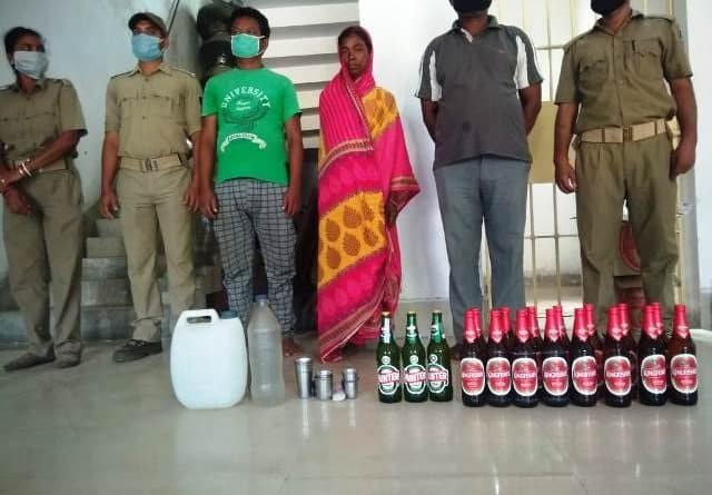 ଅବକାରୀ ଚଢାଉ: ମଦ ଜବତ, ମହିଳା ସମେତ ଦୁଇ ଗିରଫ