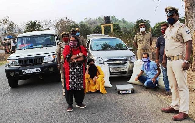 ବିହାର ରାଜ୍ୟକୁ ଗଞ୍ଜେଇ ଚାଲାଣ ବେଳେ ଦୁଇ ଗିରଫ