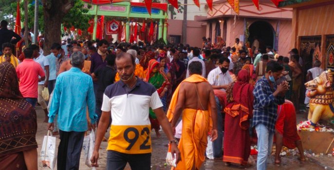 ମେରୁ ପୀଠରେ ସହସ୍ରାଧିକ ଭକ୍ତଙ୍କ ଭିଡ଼, ଶାନ୍ତି ଶୃଙ୍ଖଳାର ସହ ମେରୁଯାତ୍ରା ସମ୍ପନ୍ନ