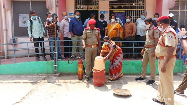 ଅଗ୍ନିଶମ ବିଭାଗ ପକ୍ଷରୁ ୭ଦିନିଆ ମକ୍‌ଡ୍ରିଲ କାର୍ଯ୍ୟକ୍ରମ