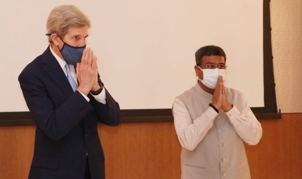 ଆମେରିକାର ସ୍ୱତନ୍ତ୍ର ଜଳବାୟୁ ରାଷ୍ଟ୍ର ପ୍ରତିନିଧି ଓ କେନ୍ଦ୍ରମନ୍ତ୍ରୀଙ୍କ ମଧ୍ୟରେ ଆଲୋଚନା